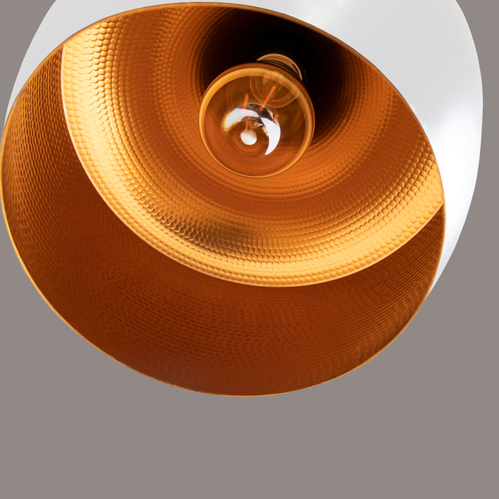 QUVIO Hanglamp rond wit - QUV5070L-WHITE (3)