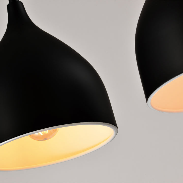 QUVIO Hanglamp 3-lichts zwart - QUV5061L-BLACK (3)