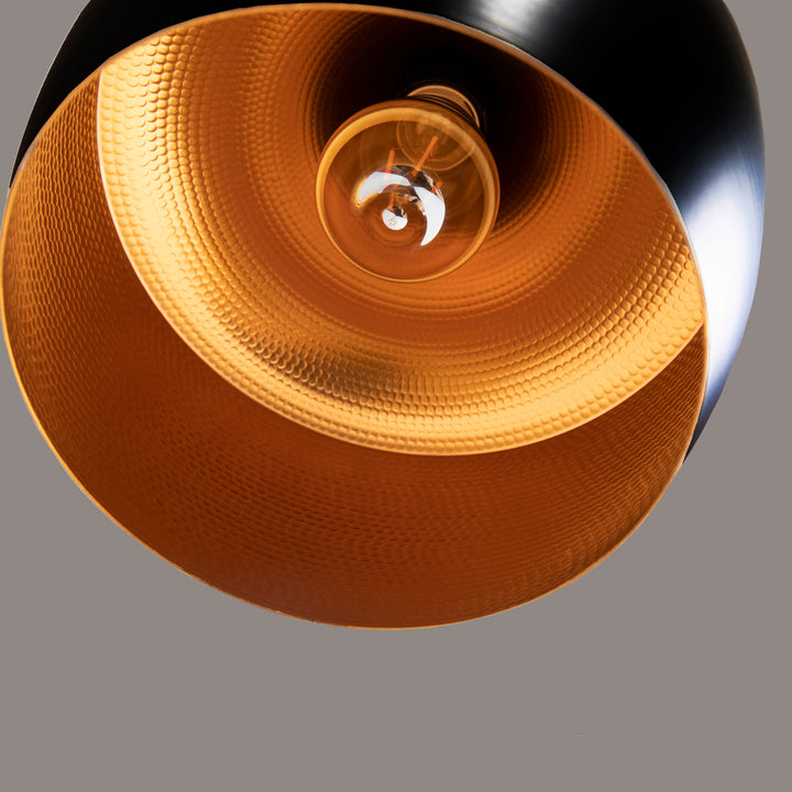 QUVIO Hanglamp rond zwart - QUV5070L-BLACK (3)