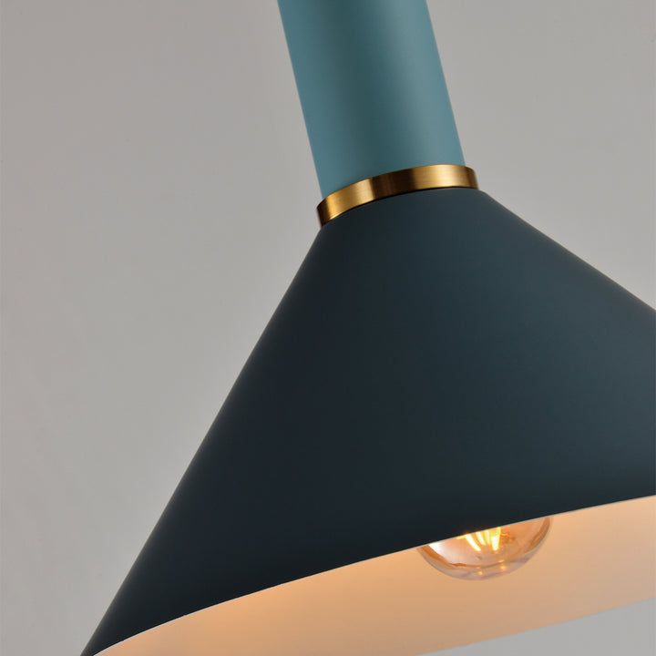 QUVIO Hanglamp blauw - QUV5088L-BLUE (3)