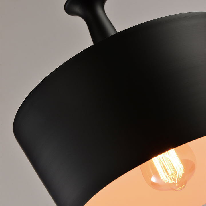 QUVIO Hanglamp rond zwart - QUV5108L-BLACK (3)