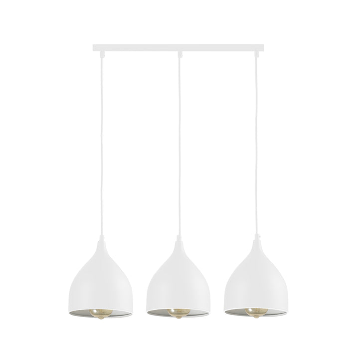 QUVIO Hanglamp 3-lichts wit - QUV5061L-WHITE (1)