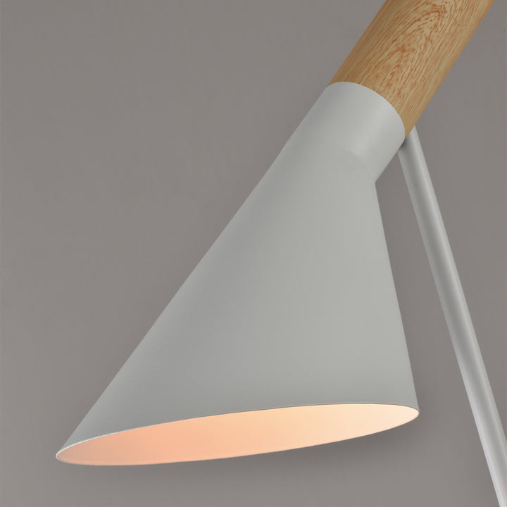 QUVIO Vloerlamp driehoek wit - QUV5036L-WHITE (3)