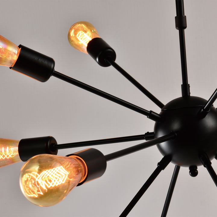QUVIO Hanglamp met meerdere fittingen - QUV5050L-BLACK (3)