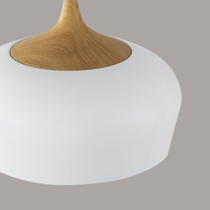 QUVIO Hanglamp rond wit - QUV5064L-WHITE (3)