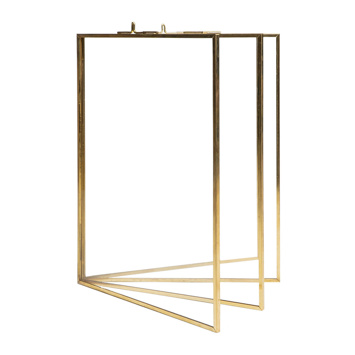 QUVIO Fotolijst staand rechthoek 15x20,5 cm + 13x18 cm + 10,5x15,5 cm - Goud (1)