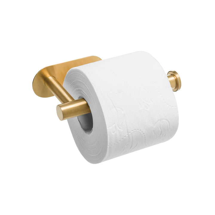XIVADA Toiletrolhouder Nino - Rvs - Zelfklevend - Goud (2)
