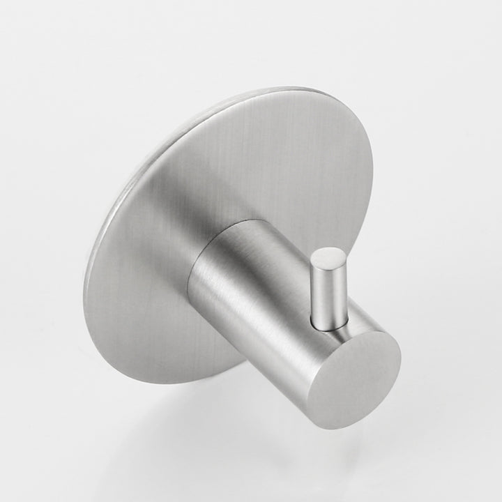 XIVADA Handdoekhaakjes Roma - Zelfklevend - Rvs - Zilver - Set van 2 (2)