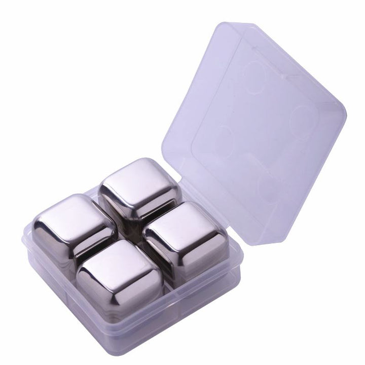Aretica ijsblokjes RVS set van 4 (1)