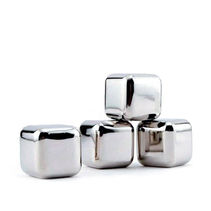 Aretica ijsblokjes RVS set van 4