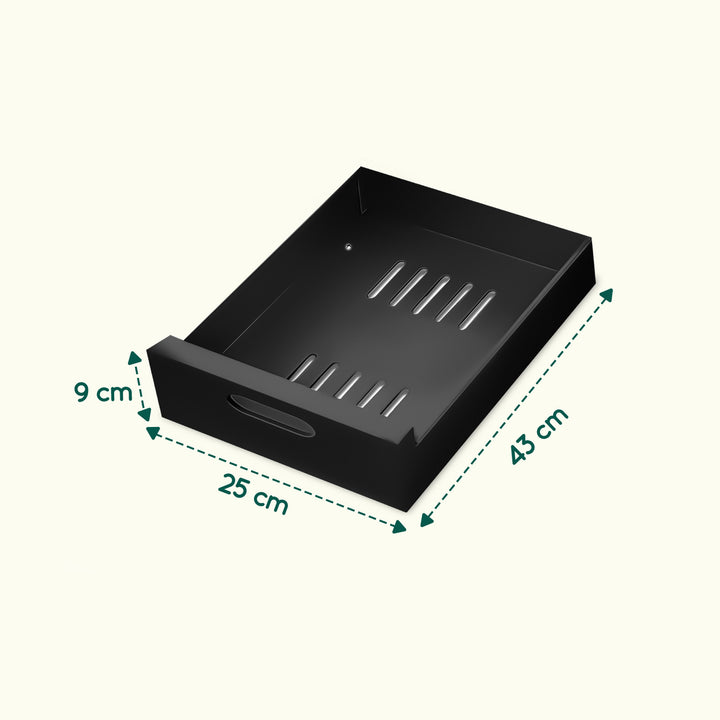 XIVADA Keukenkast organizer - Schuiflade  - Aluminium - 25 cm - Zwart (8)