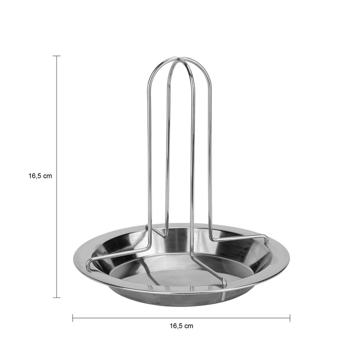 Krumble Kiprooster - RVS (1)