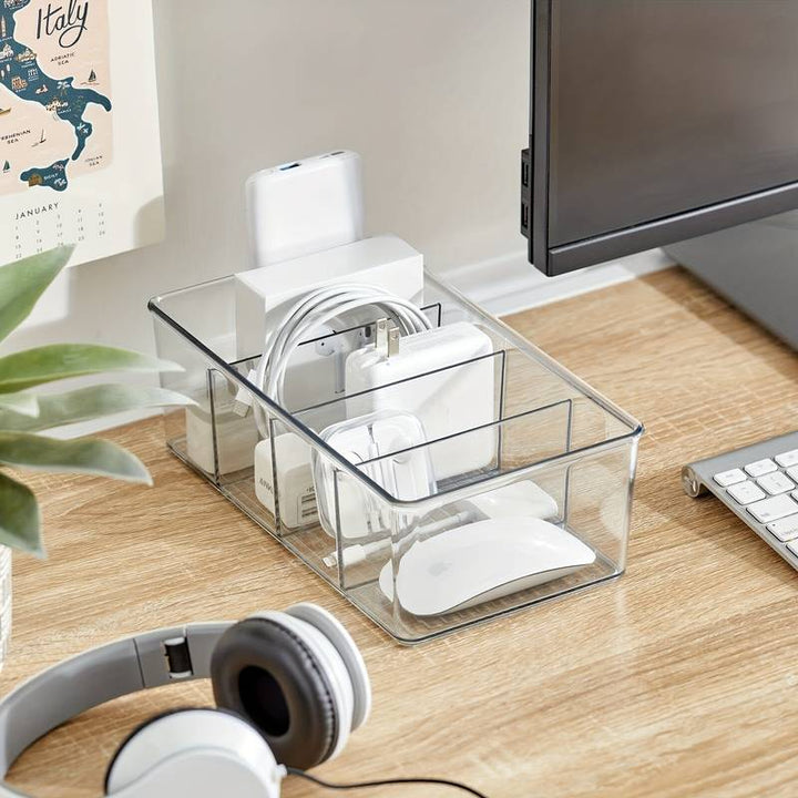 XIVADA Koelkast Organizer Caro - Met dividers - PET - Set van 4 (4)