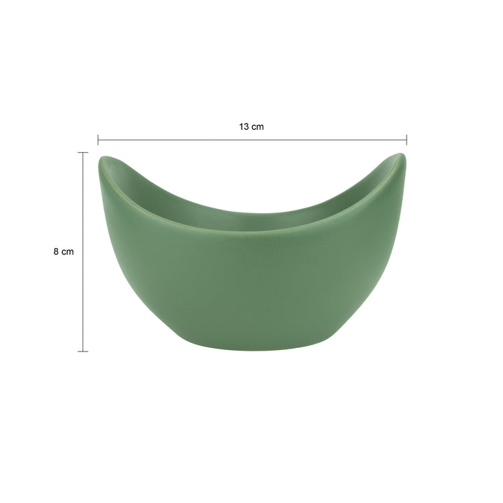 Krumble Kommenset - set van 4 - Keramiek - Groen (6)