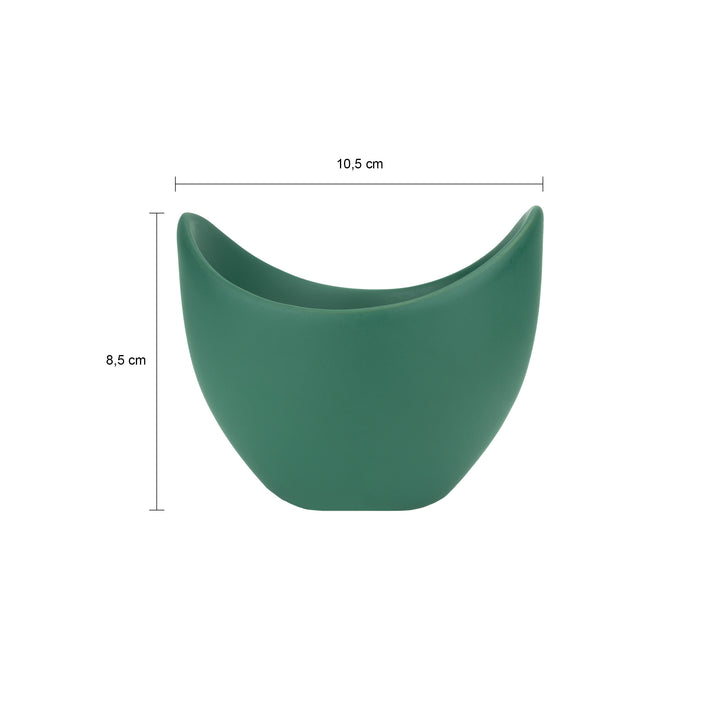 Krumble Kommenset - set van 4 - Keramiek - Groen (5)