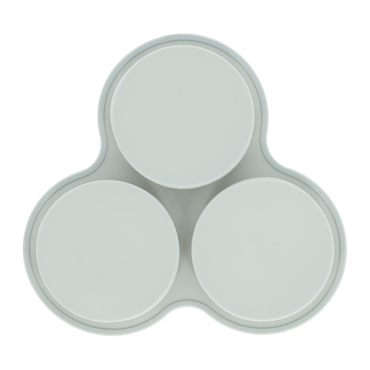 Krumble Bakvorm rond voor 3 stuks - Silicoon - Lichtblauw (2)