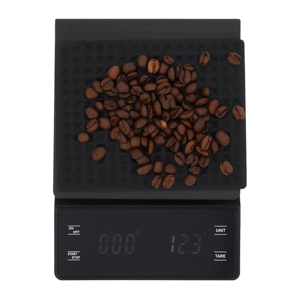 Krumble Barista keukenweegschaal - 3 kg - Zwart