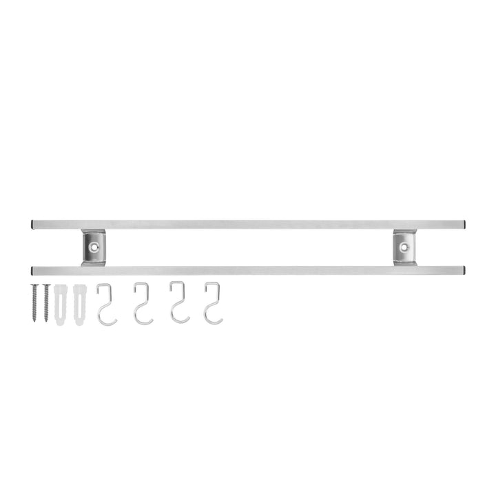 Krumble Messenstrip magneet met haken - RVS (3)