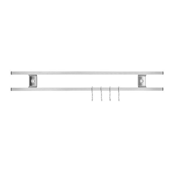 Krumble Messenstrip magneet met haken - RVS