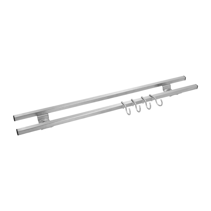 Krumble Messenstrip magneet met haken - RVS (2)