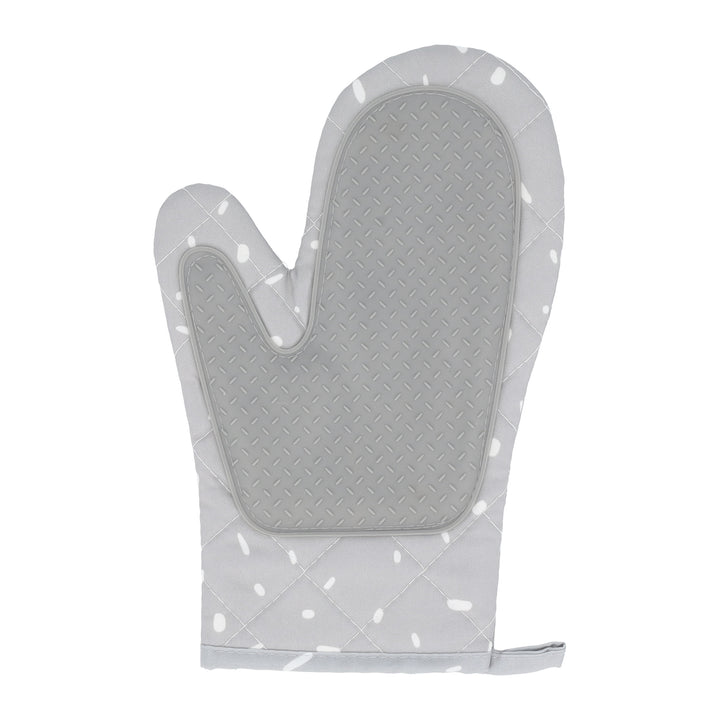 Krumble Ovenwanten - 27 x 15 cm - Katoen + silicoon - Grijs - 1 paar (3)