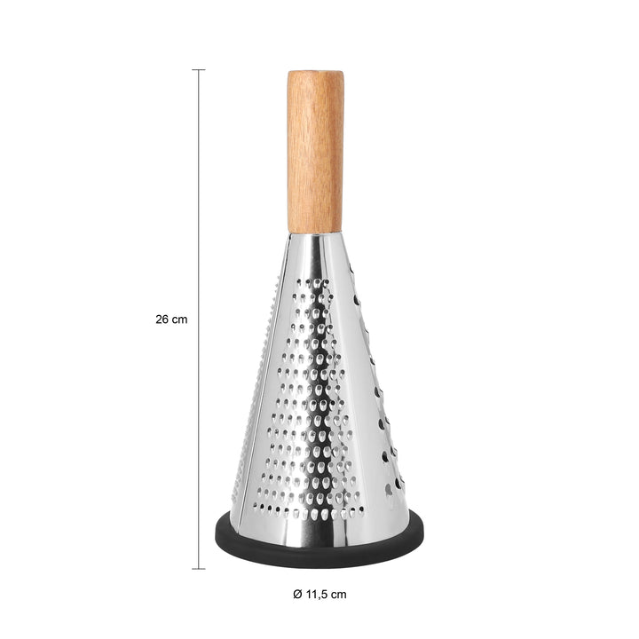 Krumble Rasp rond 3-zijdig - RVS (1)