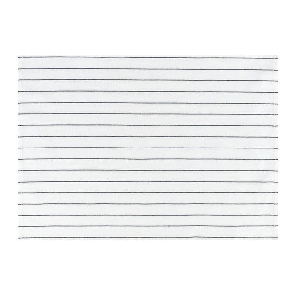 Krumble Theedoek met streeppatroon - 40 x 60 cm - Katoen - Wit