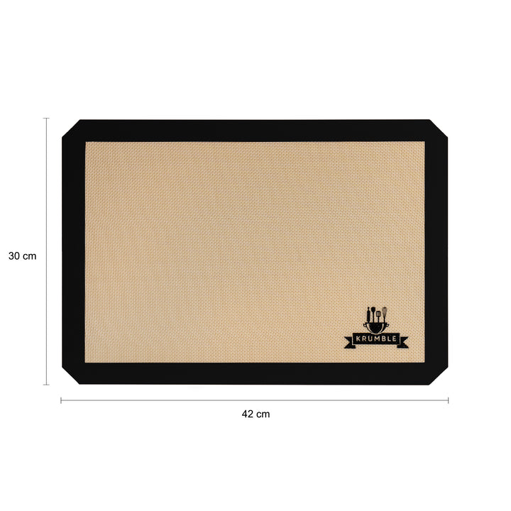 Krumble Siliconen bakmat - zwart (1)