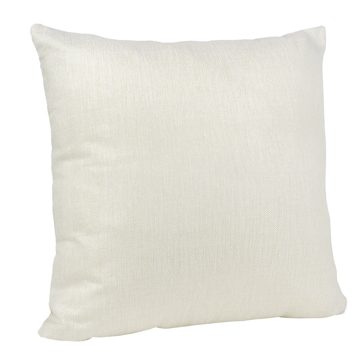 QUVIO Kussenhoes met golf patroon, 45 x 45cm - Zwart / beige (2)