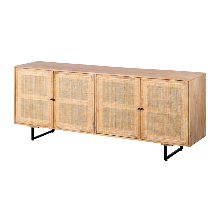 Lewis & Loft Dressoir Lucas – Met 4 deuren – FSC® mangohout