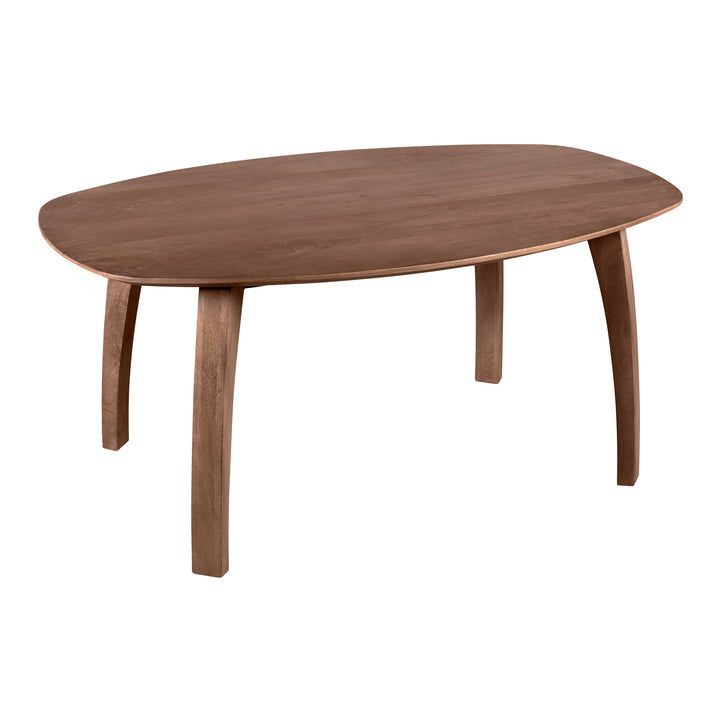 Lewis & Loft Eettafel Luna – Deens ovaal – 160 x 100 cm – Bruin