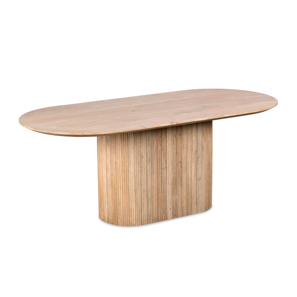 Lewis & Loft Eettafel Lynn – Ovaal – 200x90 cm – Naturel