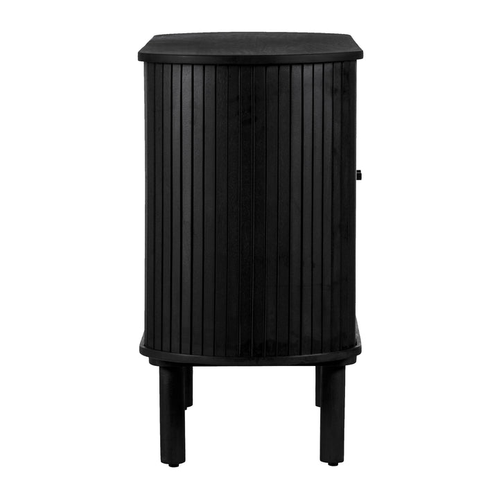 Lewis & Loft Dressoir Livia - FSC® mangohout - 95 cm - Zwart (4)