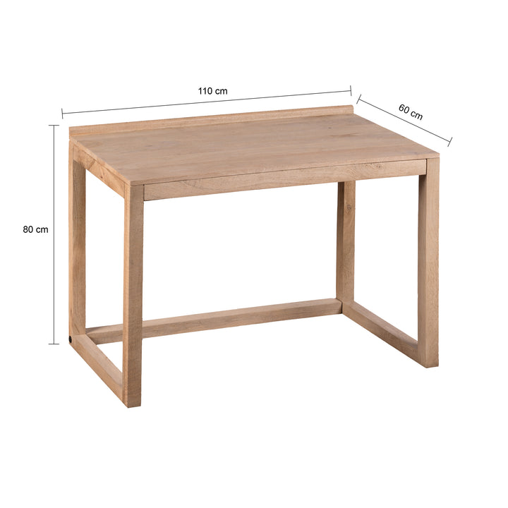 Lewis & Loft Bureau Leona - FSC® mangohout - Zandkleur (1)