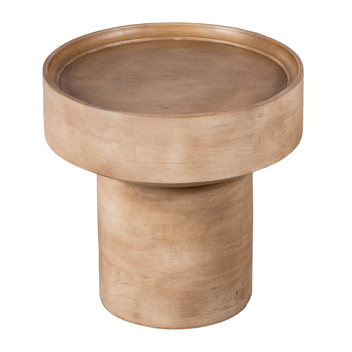 Lewis & Loft Bijzettafel Luus - Rond - FSC® mangohout - ⌀50 - Bruin (2)