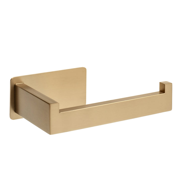 XIVADA WC rolhouder Luca - Zonder Boren - Rvs - Zelfklevend - Goud (1)