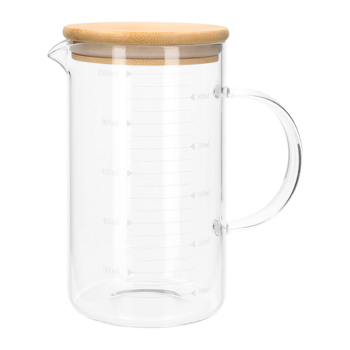 Krumble Maatbeker glas met deksel - 1000 ml (2)