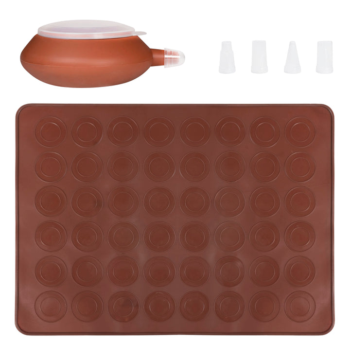 Krumble Macaron maker set - Bruin
