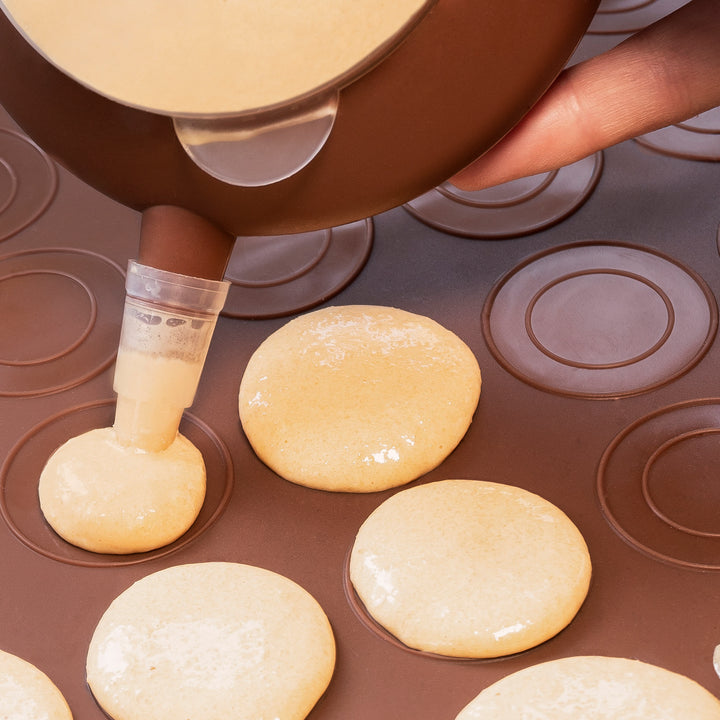 Krumble Macaron maker set - Bruin (3)