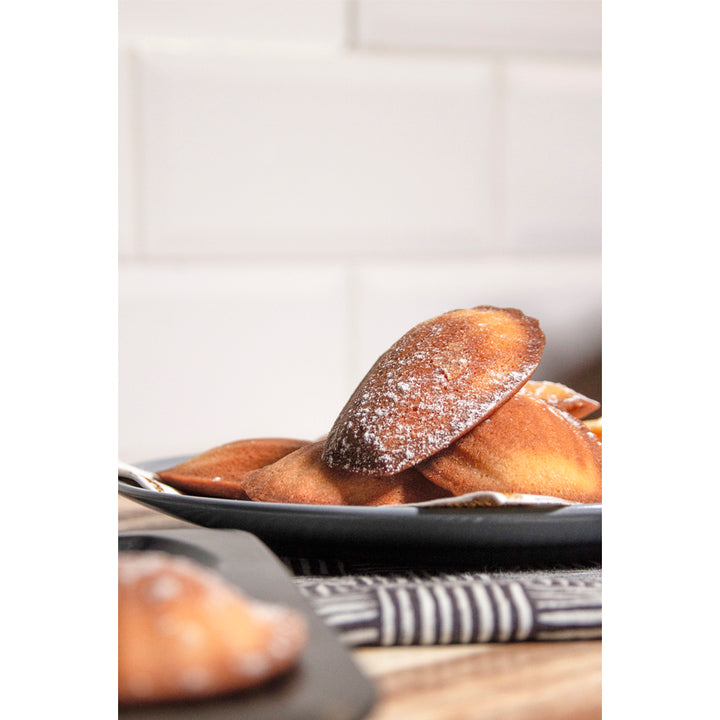 Krumble Schelpjes bakvorm 12 koekjes - Zwart (2)