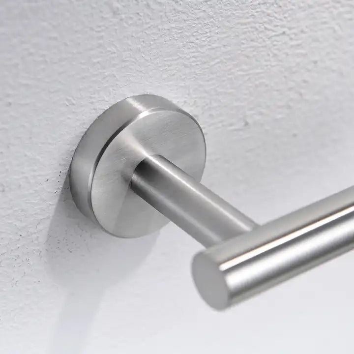 XIVADA Toiletrolhouder Mano - Inclusief schroefset - Rvs - Zilver (6)