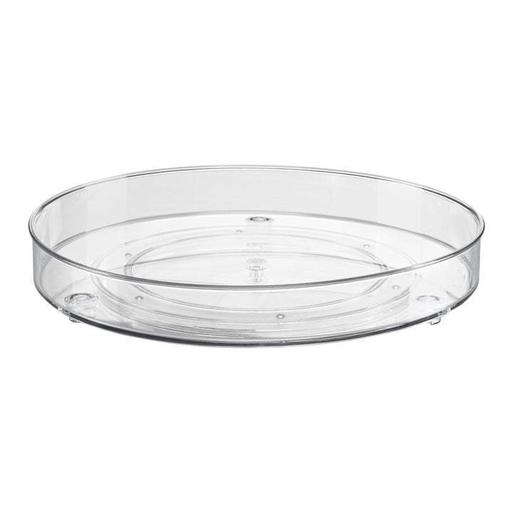 XIVADA Draaiplateau Suna - 23 & 27 cm - Rond - Transparant - Set van 2 (1)
