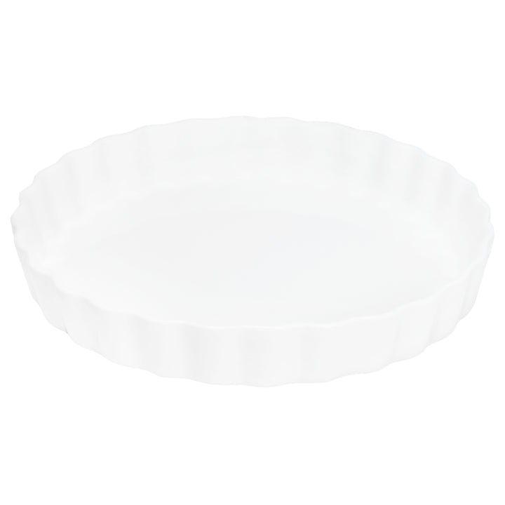 Krumble - Ovenschaal rond keramisch - wit - 20 CM (2)