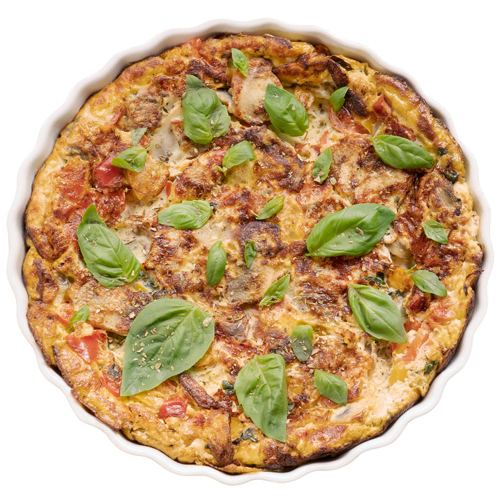 Krumble - Ovenschaal rond keramisch - wit - 20 CM