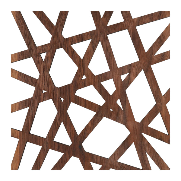 Krumble Pannenonderzetter vierkant - Hout - Bruin