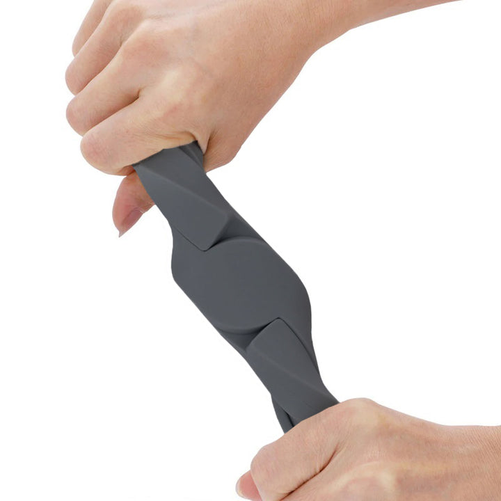 Krumble Opvouwbare silicone pannenonderzetter - Antraciet (2)