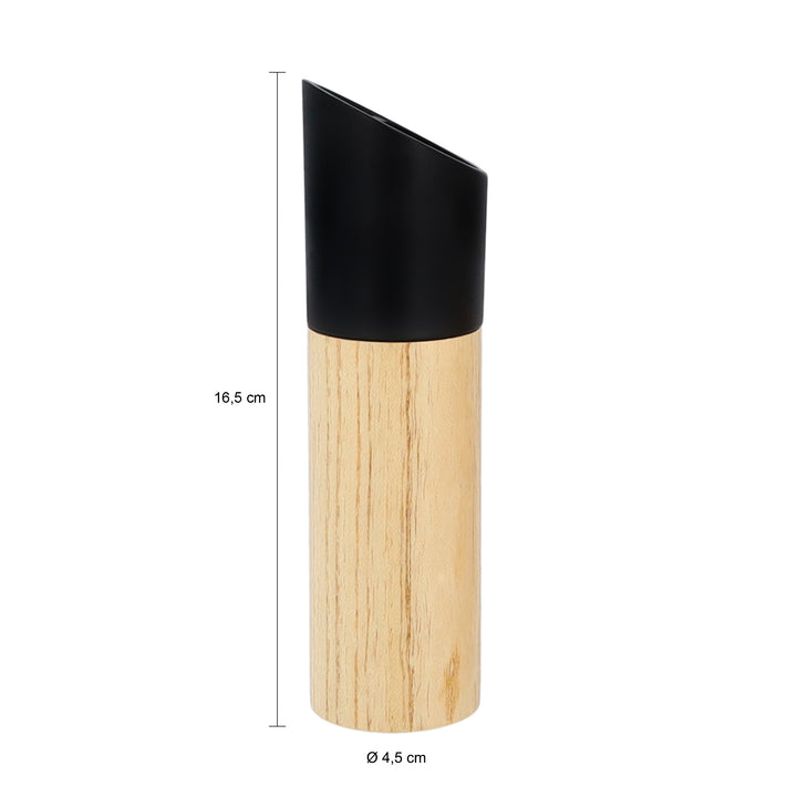 Krumble Zout en Peper molen hout (1)