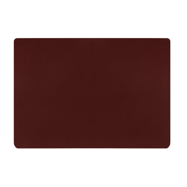 Krumble Placemat PU Leer - Bordeaux rood