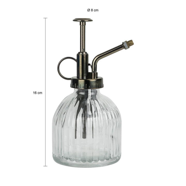 QUVIO Plantenspuit - Glas - Wit (1)