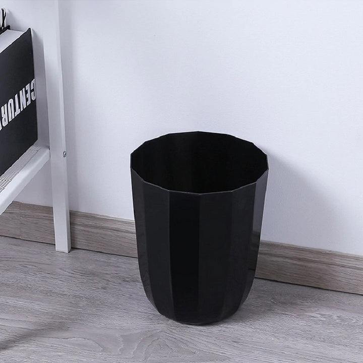 QUVIO Prullenbak plastic - Zwart (2)
